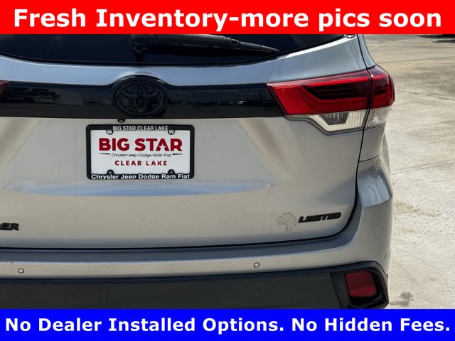 2019 Toyota Highlander Limited Platinum Silver at DeMontrond Mazda