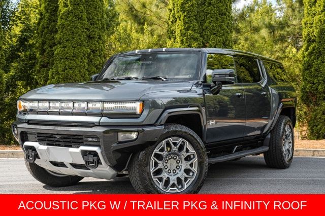 Gray (Graphite Blue Metallic) 2025 GMC Hummer EV SUV SUV / Crossover All-Wheel Drive 1-Speed Automatic