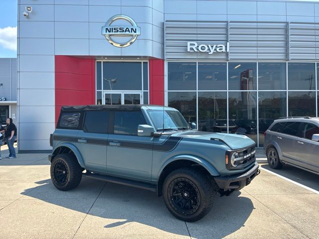 2023 Ford Bronco Outer Banks Blue at Ross Downing Buick GMC