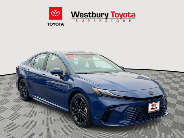 Blue 2025 Toyota Camry Sedan All-Wheel Drive Continuously Variable Transmission