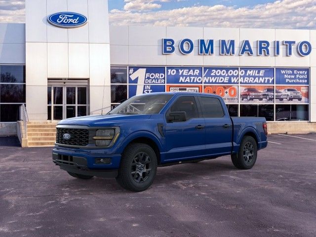 Blue Metallic 2026 Ford F-150 Pickup Truck Four-Wheel Drive Automatic