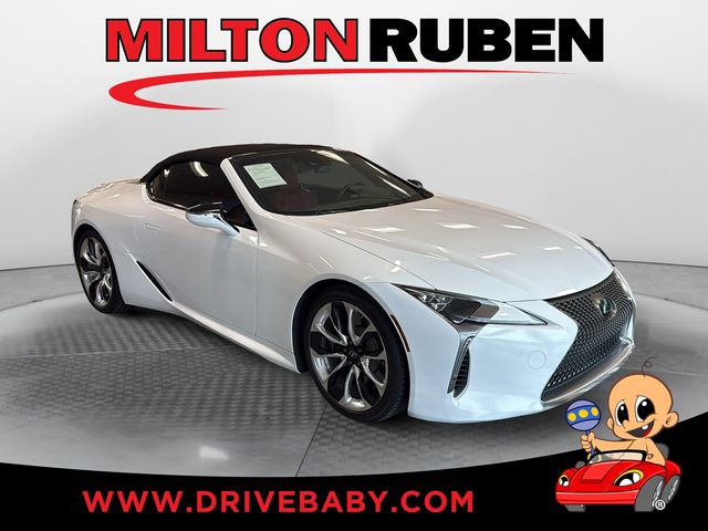 Ultra White 2021 Lexus LC Convertible Rear-Wheel Drive Automatic