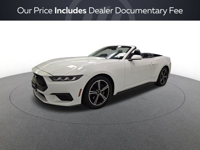 Oxford White 2025 Ford Mustang Convertible Rear-Wheel Drive Automatic