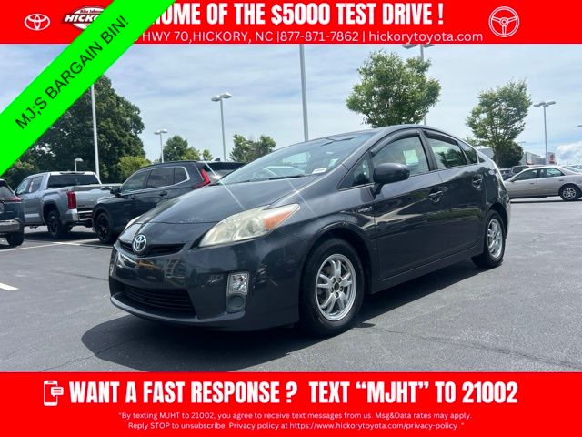 Winter Gray Metallic 2011 Toyota Prius Hatchback Front-Wheel Drive Continuously Variable Transmission