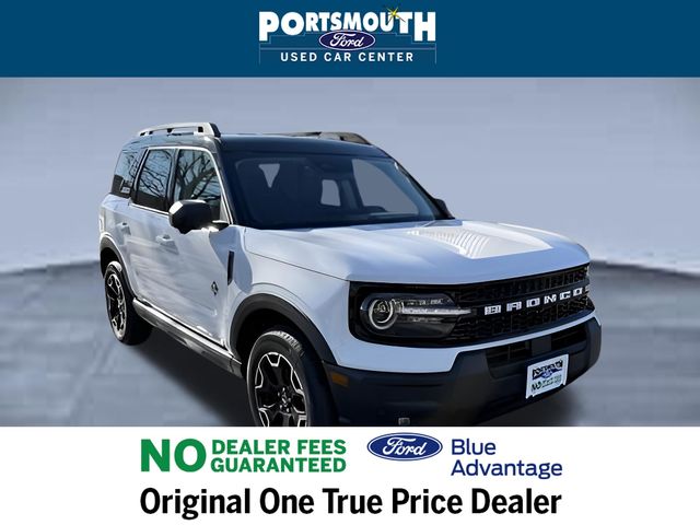 Oxford White 2025 Ford Bronco Sport Outer Banks AWD SUV / Crossover All-Wheel Drive 8-Speed Automatic
