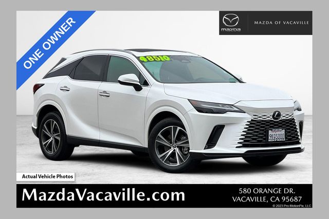 Eminent White Pearl 2024 Lexus RX 350 FWD SUV / Crossover Front-Wheel Drive 8-Speed Automatic