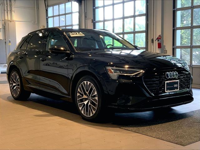 Black Metallic 2024 Audi Q8 e-tron SUV / Crossover All-Wheel Drive Automatic