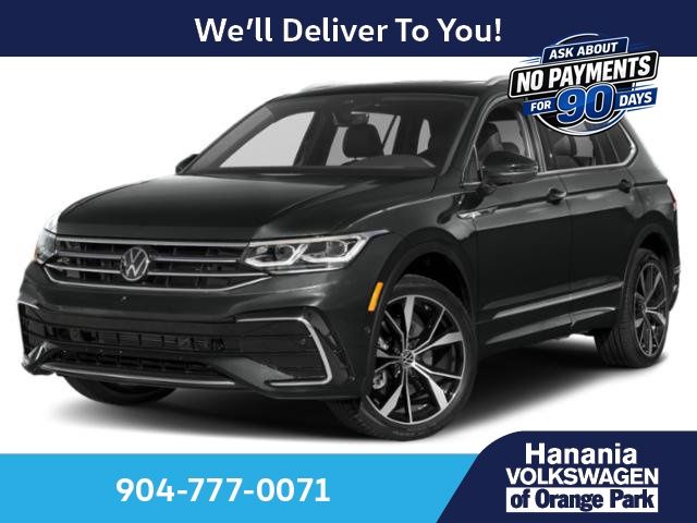 White Pearl 2022 Volkswagen Tiguan SUV / Crossover All-Wheel Drive 8-Speed Automatic
