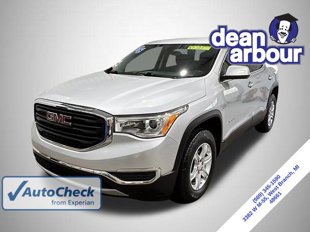 Quicksilver Metallic 2018 GMC Acadia SLE-1 AWD SUV / Crossover Four-Wheel Drive 6-Speed Automatic