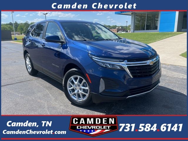 Blue Glow Metallic 2022 Chevrolet Equinox LT FWD with 1LT SUV / Crossover Front-Wheel Drive 6-Speed Automatic Overdrive