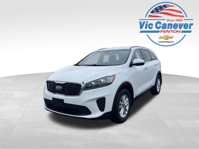White 2019 Kia Sorento SUV / Crossover All-Wheel Drive 6-Speed Automatic
