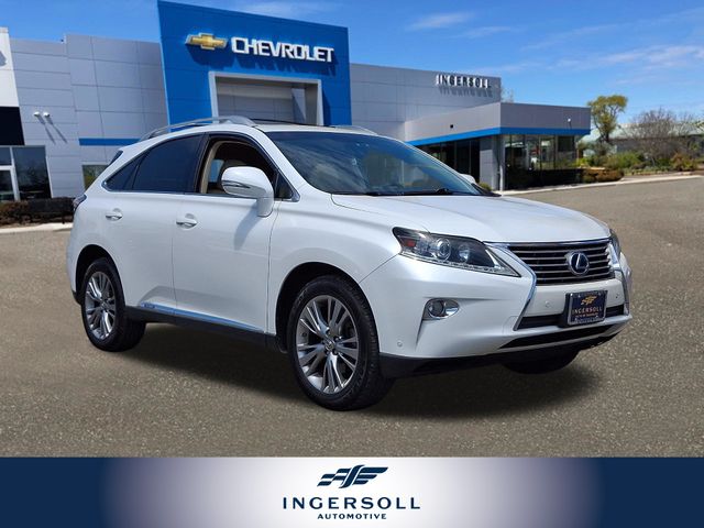 Starfire Pearl 2013 Lexus RX Hybrid 450h AWD SUV / Crossover All-Wheel Drive Continuously Variable Transmission