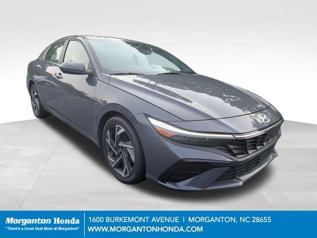 Ecotronic Gray 2025 Hyundai Elantra Sedan Front-Wheel Drive Continuously Variable Transmission