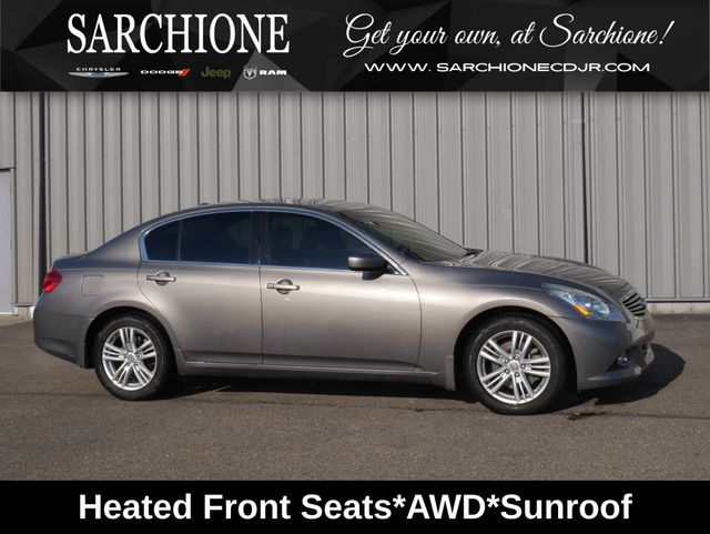 Smoky Quartz 2012 INFINITI G37 x Sedan AWD Sedan All-Wheel Drive 7-Speed Automatic