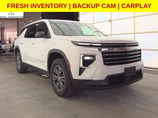 Summit White 2024 Chevrolet Traverse LT AWD SUV / Crossover Four-Wheel Drive 8-Speed Automatic