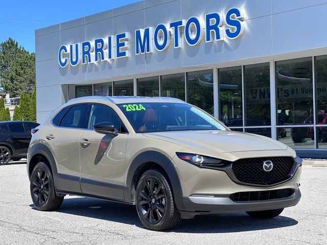 Zircon Sand Metallic 2024 Mazda CX-30 2.5 Carbon Turbo AWD SUV / Crossover All-Wheel Drive 6-Speed Automatic