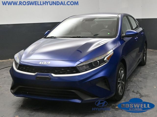 Deep Sea Blue 2023 Kia Forte LXS FWD Sedan Front-Wheel Drive Continuously Variable Transmission