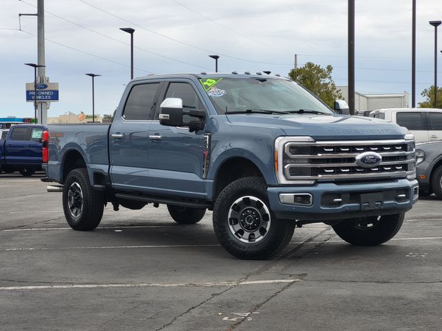 Blue (Azure Gray Metallic Tri-Coat) 2023 Ford F-250 Super Duty Pickup Truck Four-Wheel Drive Automatic