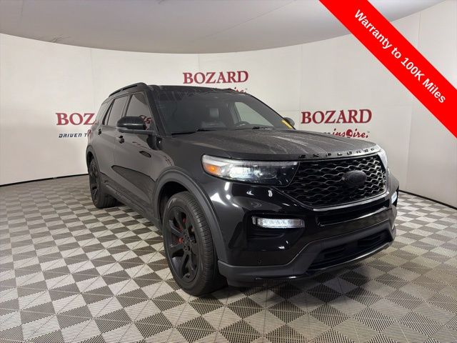 Agate Black Metallic 2023 Ford Explorer ST AWD SUV / Crossover All-Wheel Drive Automatic