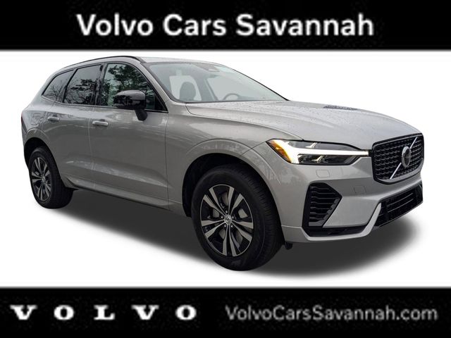 Silver 2025 Volvo XC60 Recharge T8 Core Dark Theme eAWD SUV / Crossover All-Wheel Drive Automatic