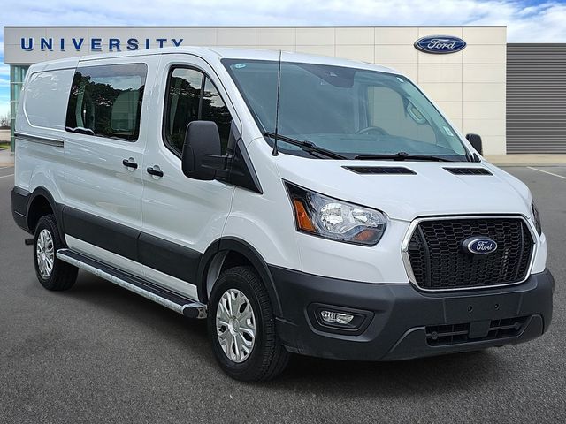Oxford White 2025 Ford Transit Cargo Van Rear-Wheel Drive