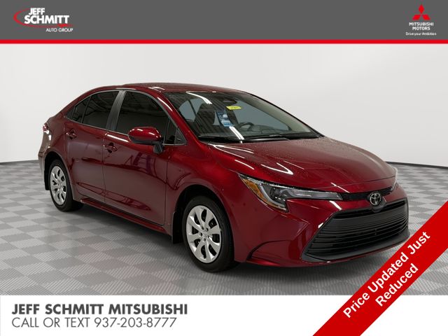 Red (Ruby Flare Pearl) 2026 Toyota Corolla Sedan Front-Wheel Drive Continuously Variable Transmission
