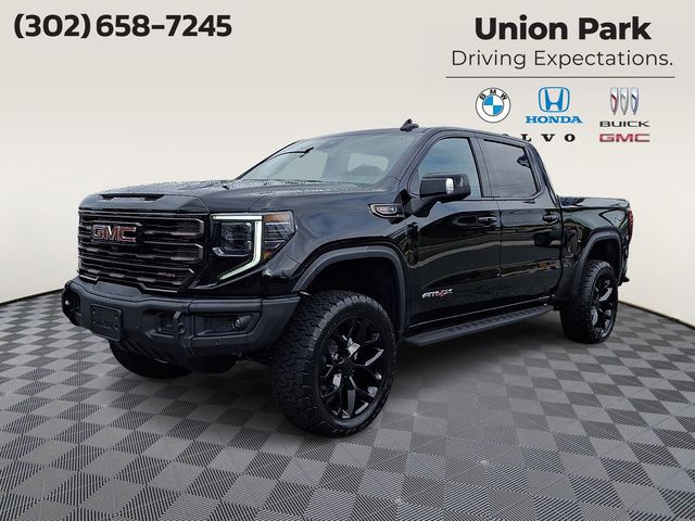 Onyx Black 2026 GMC Sierra 1500 AT4X Crew Cab 4WD Pickup Truck Four-Wheel Drive Automatic