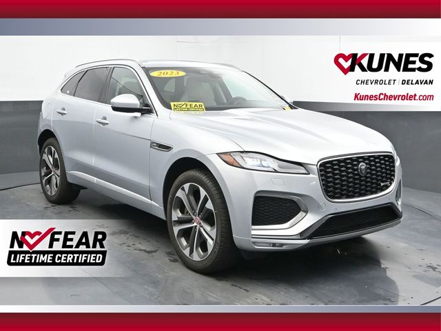 Silver 2023 Jaguar F-PACE P400 R-Dynamic S AWD SUV / Crossover All-Wheel Drive 8-Speed Automatic