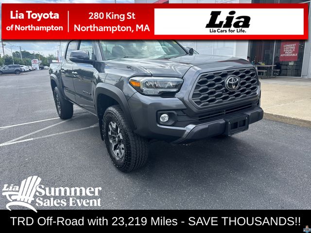 Magnetic Gray Metallic 2023 Toyota Tacoma Pickup Truck Four-Wheel Drive 6-Speed Automatic