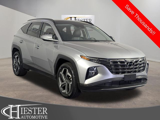 Shimmering Silver 2024 Hyundai Tucson SUV / Crossover All-Wheel Drive 8-Speed Automatic