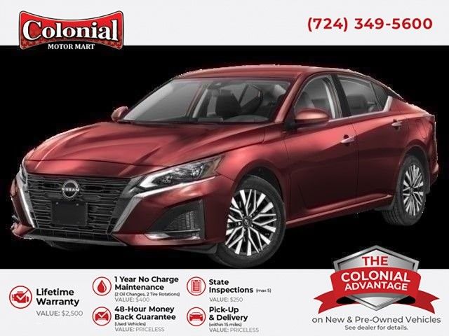 Garnet Pearl Metallic 2023 Nissan Altima 2.5 SV AWD Sedan All-Wheel Drive Continuously Variable Transmission