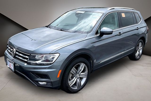 Gray 2021 Volkswagen Tiguan SUV / Crossover Front-Wheel Drive 8-Speed Automatic