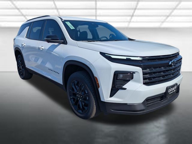 Summit White 2026 Chevrolet Traverse SUV / Crossover Front-Wheel Drive 8-Speed Automatic