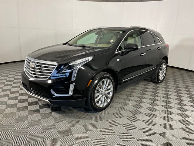 Stellar Black Metallic 2017 Cadillac XT5 Platinum AWD SUV / Crossover Four-Wheel Drive 8-Speed Automatic