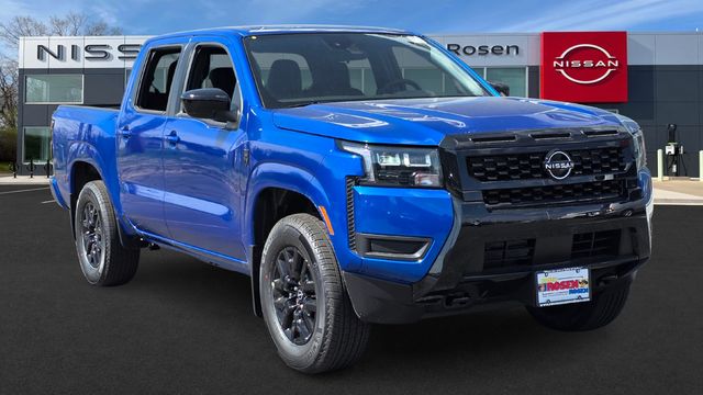 Bluestone Pearl 2026 Nissan Frontier SV Crew Cab 4WD Pickup Truck Four-Wheel Drive 9-Speed Automatic Overdrive