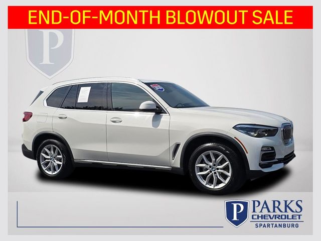 Alpine White 2020 BMW X5 SUV / Crossover Rear-Wheel Drive 8-Speed Automatic