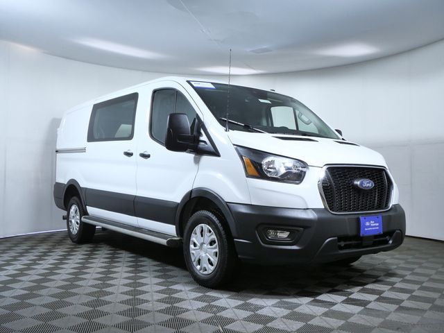 Oxford White 2025 Ford Transit Cargo Van Rear-Wheel Drive