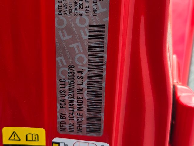 Used 2021 Red Jeep Unlimited Sahara 4xe image 32