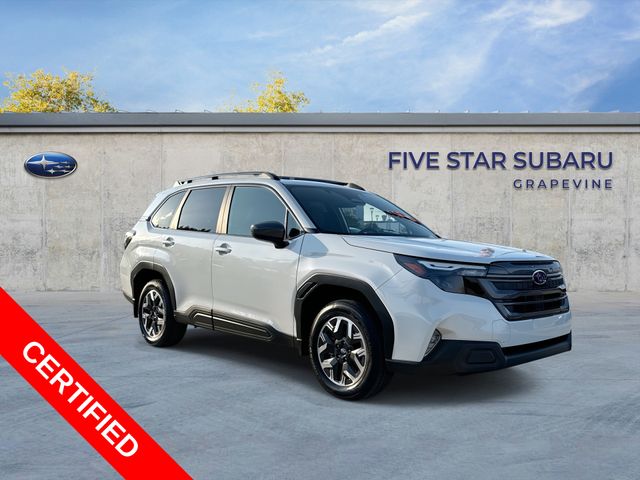 Crystal White Pearl 2026 Subaru Forester SUV / Crossover All-Wheel Drive Continuously Variable Transmission