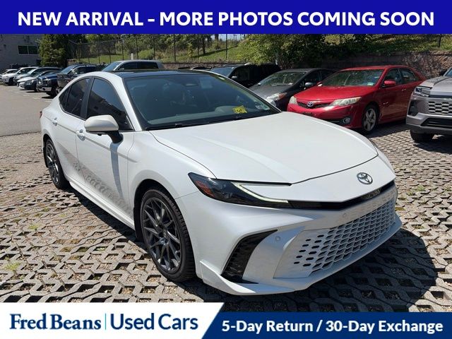 White (Wind Chill Pearl) 2025 Toyota Camry Sedan All-Wheel Drive Continuously Variable Transmission