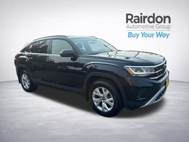 Deep Black Pearl 2020 Volkswagen Atlas Cross Sport SUV / Crossover All-Wheel Drive 8-Speed Automatic