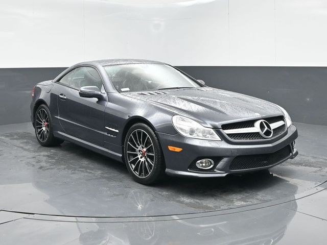 Capri Blue Metallic 2009 Mercedes-Benz SL-Class Convertible Rear-Wheel Drive 7-Speed Automatic