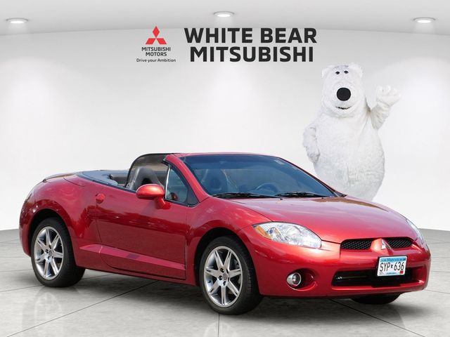 Orange 2008 Mitsubishi Eclipse Spyder GT Convertible Front-Wheel Drive 5-Speed Automatic