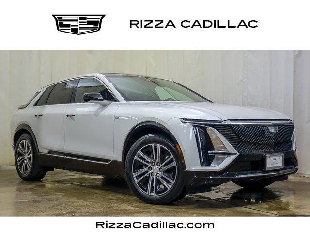 Crystal White 2025 Cadillac LYRIQ SUV / Crossover All-Wheel Drive 1-Speed Automatic