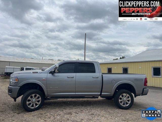 Billet Silver Metallic Clearcoat 2019 RAM 2500 Laramie Crew Cab 4WD Pickup Truck Four-Wheel Drive 6-Speed Automatic