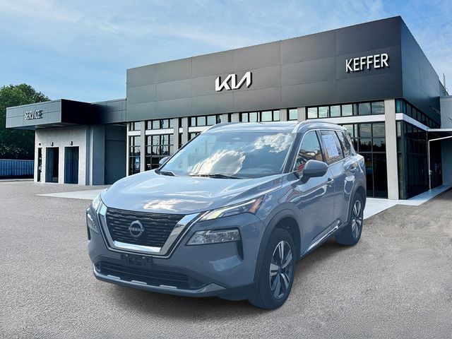 Boulder Gray Pearl 2023 Nissan Rogue SUV / Crossover Front-Wheel Drive Continuously Variable Transmission