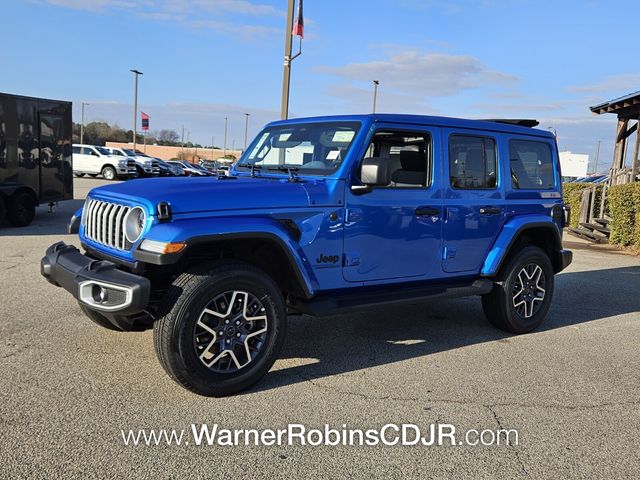 New 2026 Blue Jeep Sahara image 3