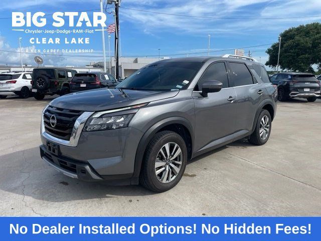 2025 Nissan Pathfinder SL Gray at South Houston Nissan