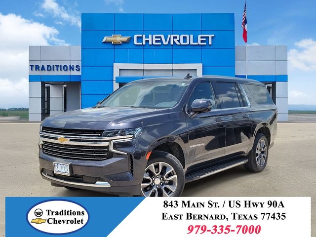 Dark Ash Metallic 2023 Chevrolet Suburban LT RWD SUV / Crossover 4X2