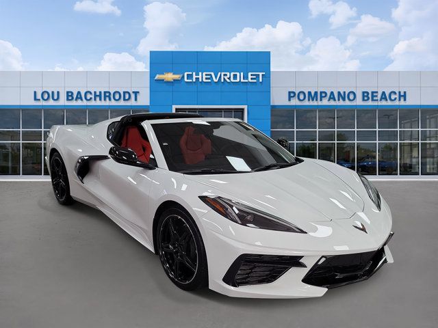 Arctic White 2023 Chevrolet Corvette Coupe Rear-Wheel Drive 8-Speed Dual Clutch
